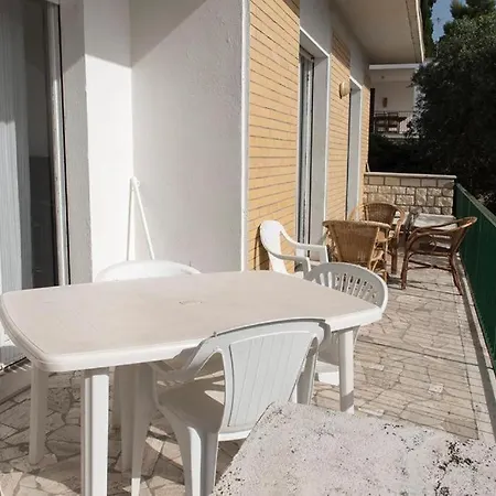 N122 - Numana, Singola Con Giardino E Vista Mare Appartamento