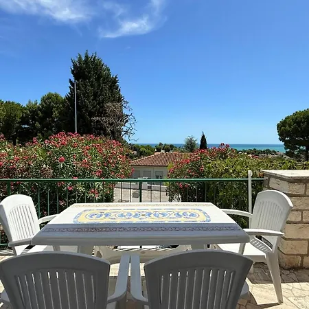 公寓 N122 - Numana, Singola Con Giardino E Vista Mare *